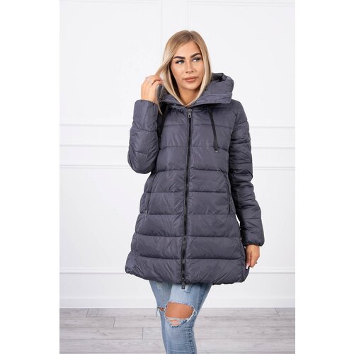 Kesi Quilted winter jacket FIFI Cindy gray Slike
