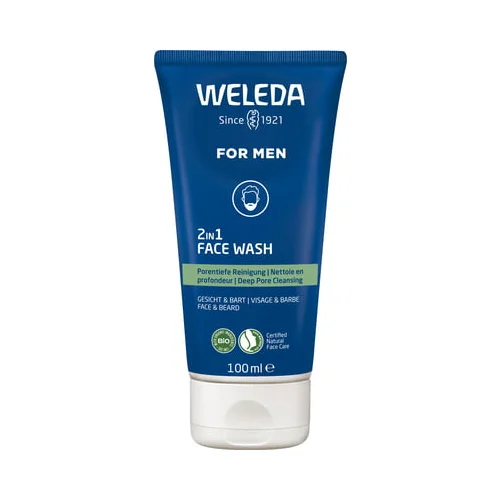 Weleda For Men 2in1 Face Wash