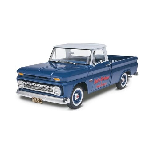 Revell 17225 1966 Chevy Fleetside Pickup model automobila za sastavljanje 1:25 Slike