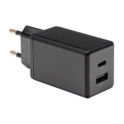 Patona Premium Charger GaN PD45W 1xUSB-C 1xUSB-A PD3.0 QC3.0 Black Slike