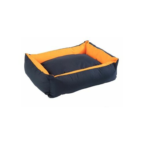 Pet Line krevet sa jastukom m 80x65 teget-oranž Slike