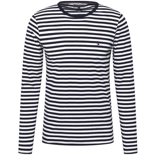 Tommy Hilfiger Majica nočno modra / bela Slike