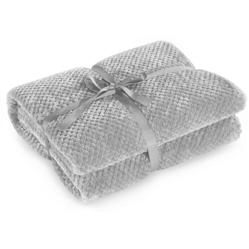 DecoKing Sivi pokrivač od mikrovlakana Henry 240 x 220 cm Cijene