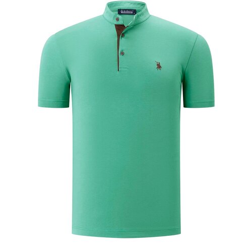 Dewberry T8560 T-SHIRT-OPTICAL LIGHT KHAKI Slike
