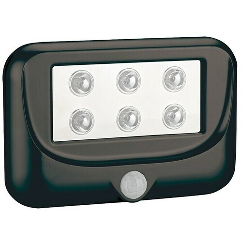 Ritter Leuchten LED vanjska svjetiljka sa senzorom pokreta (0,4 W, D x Š x V: 150 x 110 x 82 mm, Crne boje, Neutralno bijelo) Cijene