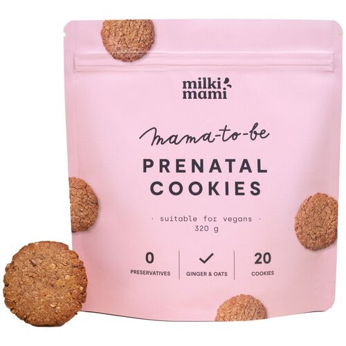 Milkimami PRENATAL ovseni pi&scaron;koti z ingverjem Cene