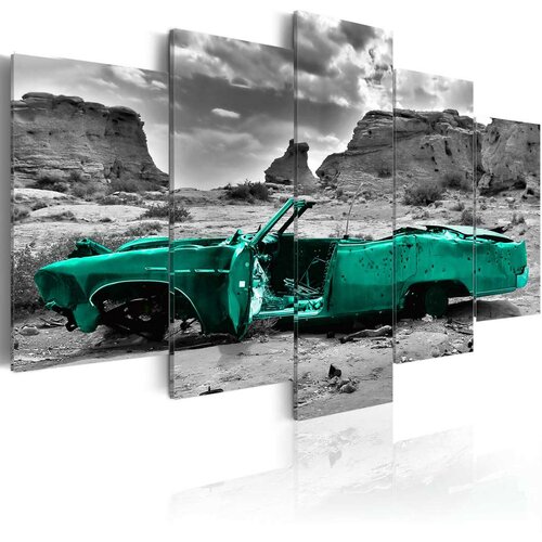  Slika - Green car 100x50 Slike