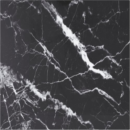 vidaXL Mizna plošča črna 60x60 cm 6 mm kaljeno steklo z marmorjem Cene