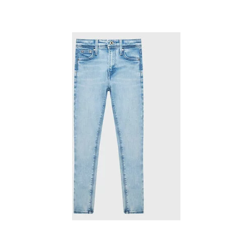 Pepe Jeans Jeans hlače Pixlette High PG201542PE2 Modra Skinny Fit