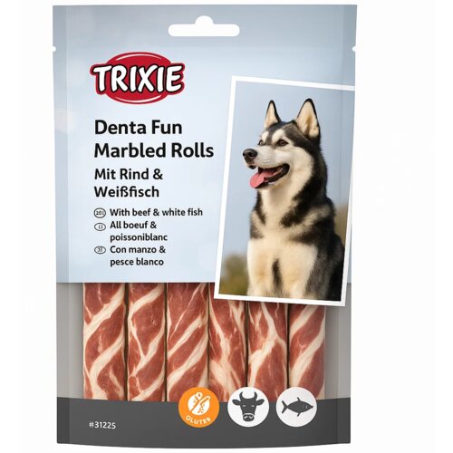 Trixie Denta Fun štapići govedina i riba 12 cm – 6 kom Cene