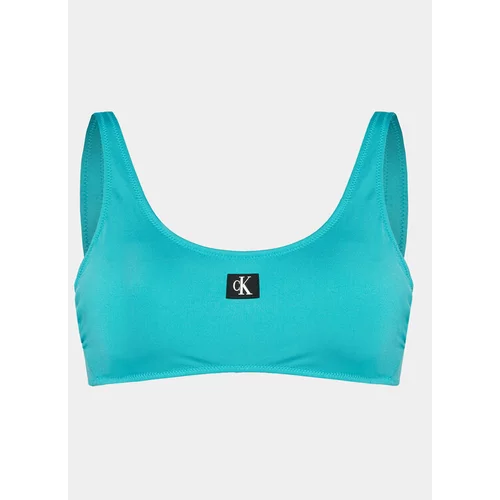 Calvin Klein Swimwear Gornji del bikini KW0KW02344 Modra