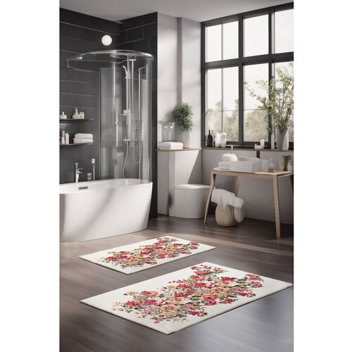  CT-5299 multicolor bathmat set (2 pieces) Cene