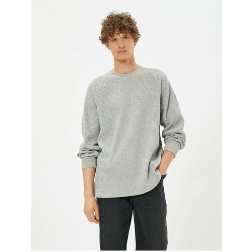 Koton Men's Gray Sweater Slike
