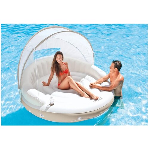 Intex canopy island du&amp;scaron;ek - ostrvo na naduvavanje sa suncobranom ( 58292 ) Slike