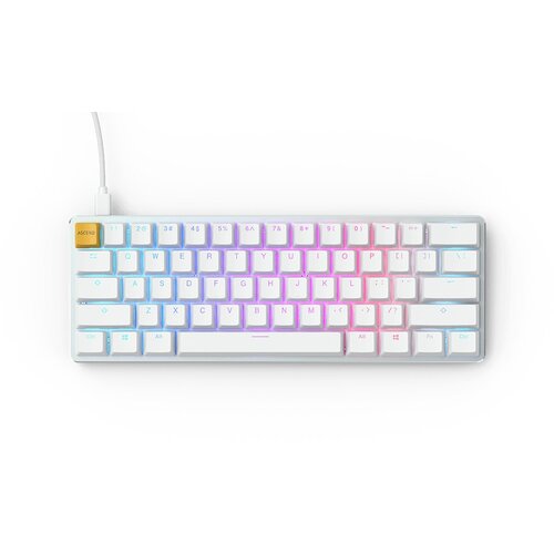 Glorious PC Gaming Race GMMK keyboard USB QWERTY US International Silver, White Cijene