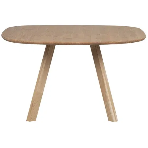 WOOOD Blagovaonski stol od punog hrasta 130x130 cm Tablo –