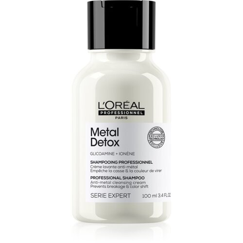 L´Oréal Paris Serie Expert Metal Detox globinsko čistilni &scaron;ampon za barvane in po&scaron;kodovane lase 100 ml Cene