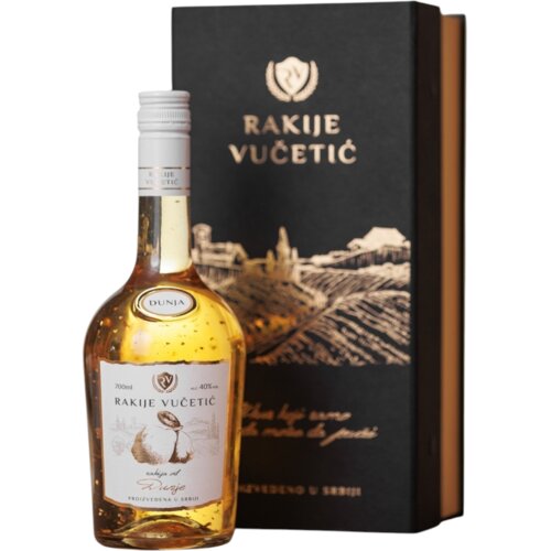 Rakije Vučetić Zlatna Dunja Lux 40% vol, 700ml Cene
