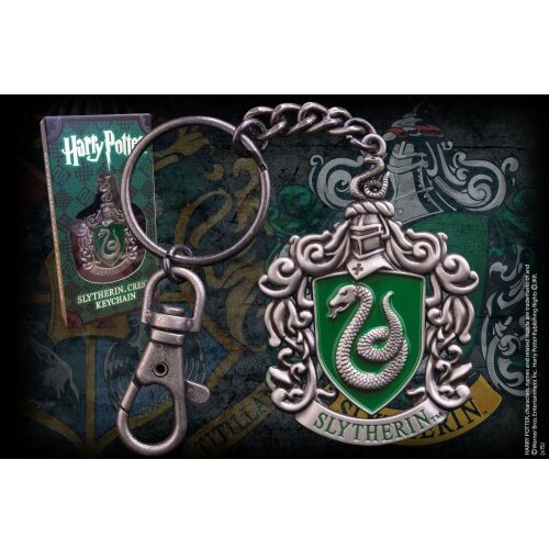 Noble Collection Harry Potter Slytherin crest obesek Slike