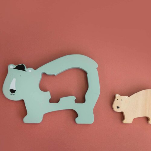 Trixie drvena slagalica mr. polar bear Slike