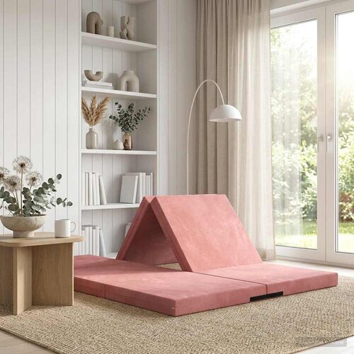 SOFA na razvlačenje 140 x 67 x 45 cm Ružičasta Cene