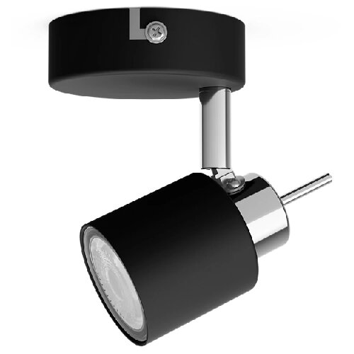  REFLEKTORSKA SVJETILJKA MERANTI SINGLE SPOT CRNA 35W PHILIPS Slike