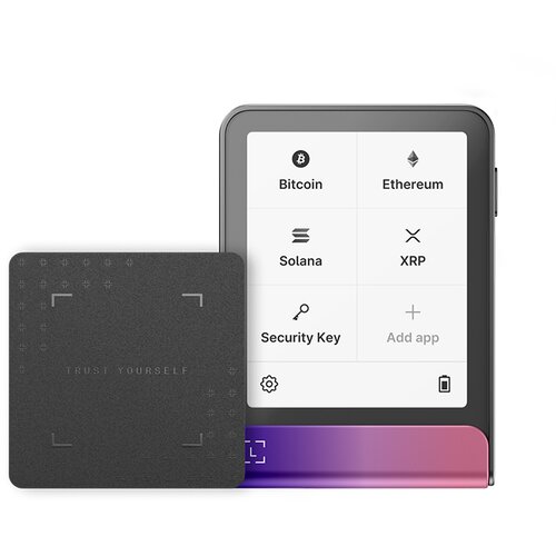 Ledger Flex z Recovery Key, denarnica za Bitcoin in druge kriptovalute, Crimson Magenta, (5000085747) Cene