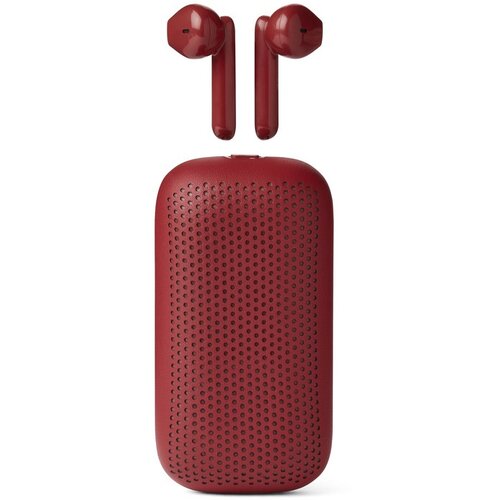 Lexon softpower speakerbuds 2-v-1 true wireless slušalke in 3W bluetooth zvočnik rdeče, (21350924) Cene