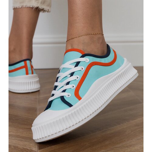 Gemre Blue women's platform sneakers Salis Cene