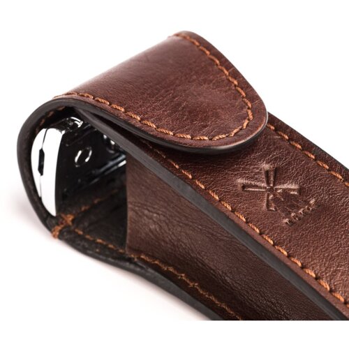 M&amp;uuml;hle Case Leather usnjen etui za brivnik 1 kos Slike