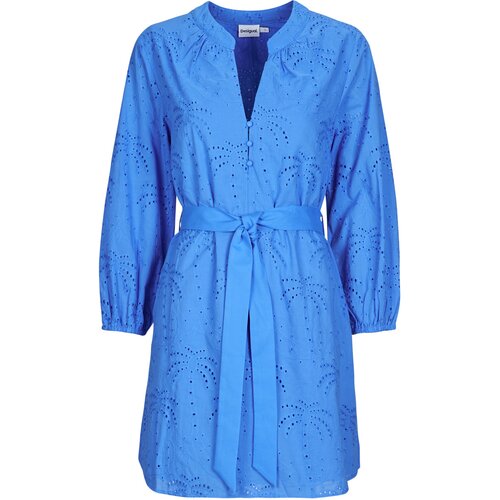 Desigual Kratke obleke TOURS Modra Cene