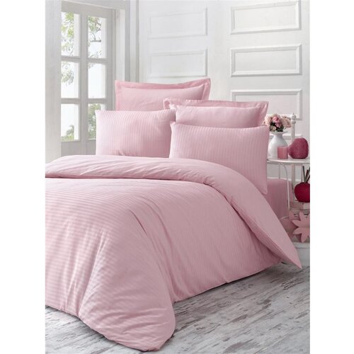 Line powder powder satin single quilt cover set (de) Cene