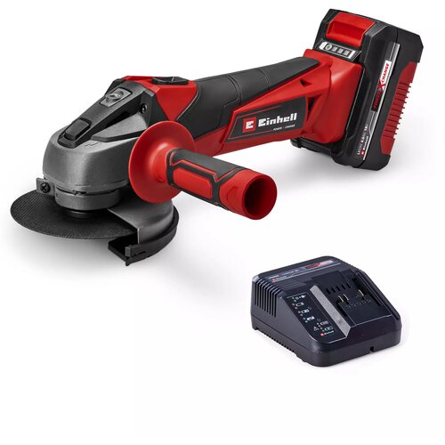 Einhell TC-AG 18/115 Li akumulatorska ugaona brusilica, sa 4Ah baterijom i punjačem, 18V, 115mm Cene