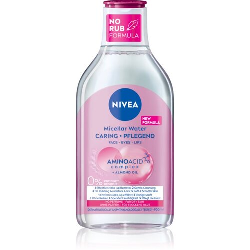 Nivea MicellAIR&amp;reg; micelarna voda za suhu i osjetljivu kožu 3u1 400 ml za žene Slike