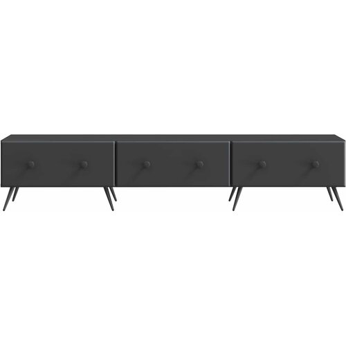  ormar s ladicama Crna 147 x 34,5 x 30 cm Konstruirano drvo Slike