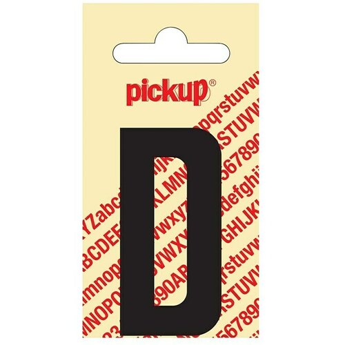 Pickup Naljepnica (Motiv: D, Crne boje, Visina: 60 mm) Slike