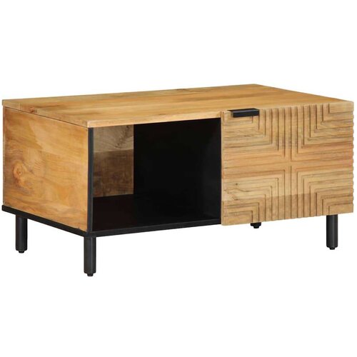  za kavu smeđi 80x50x40 cm Puno drvo Mango Slike