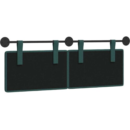 Držeće uzglavlje Zidne tkanina - Tamnozelena 120 cm bez LED Slike