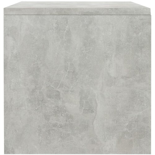  Noćni ormarići 2 kom boja betona 40x30x30 cm konstruirano drvo Slike