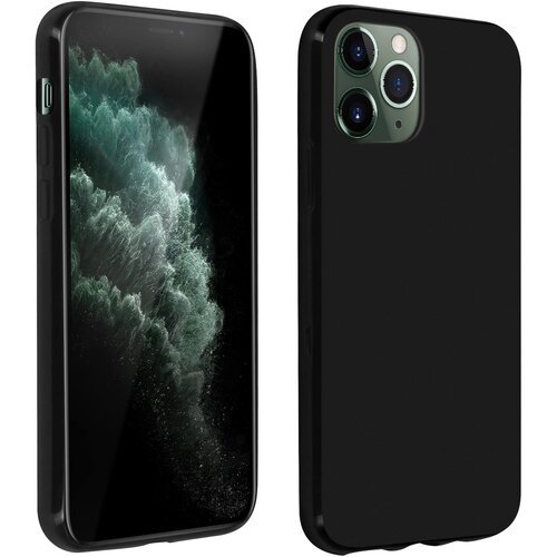 Avizar Ohi&scaron;je za Apple iPhone 11 Pro Tanek, odporen silikonski gelski &scaron;čitnik, Črna, (5000015352) Cene