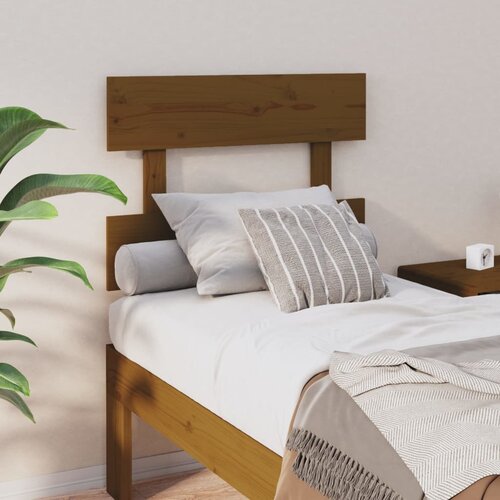 vidaXL Uzglavlje za krevet boja meda 93,5 x 3 x 81 cm masivna borovina Cijene