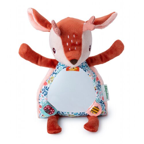 Lilliputiens® tekstilna igrača z ogledalom - srnica Stella Cene