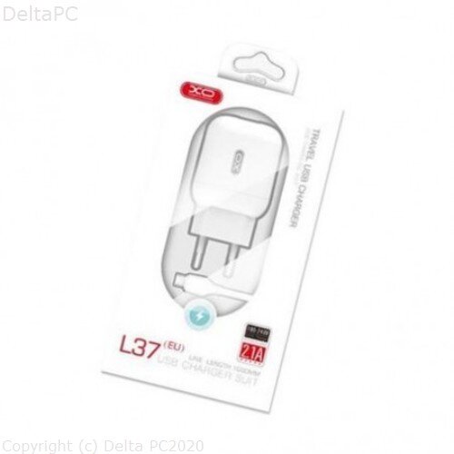 XO Charger 2.1A L37 Micro USB cable Slike
