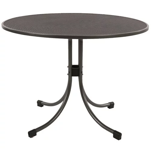Mwh metalni stol koji se može raširiti universal (ø x v: 90 x 74 cm, metalna mreža)
