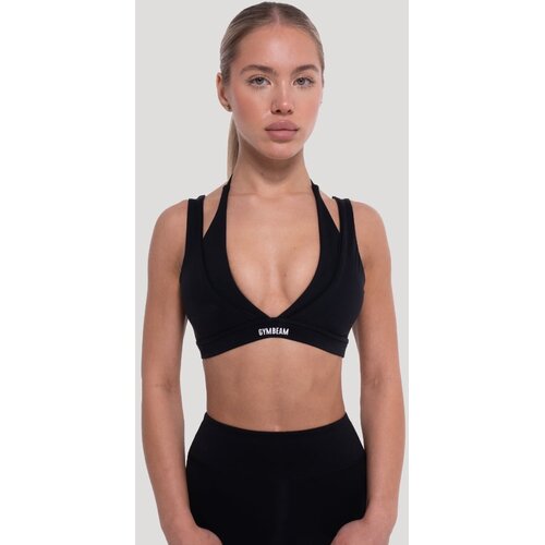GymBeam Sportski grudnjak Flow Black M Slike