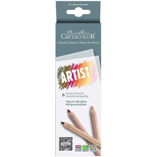  Umjetničke pastelne boje Cretacolor portrait 8 kom u kartonskoj kutiji Cene