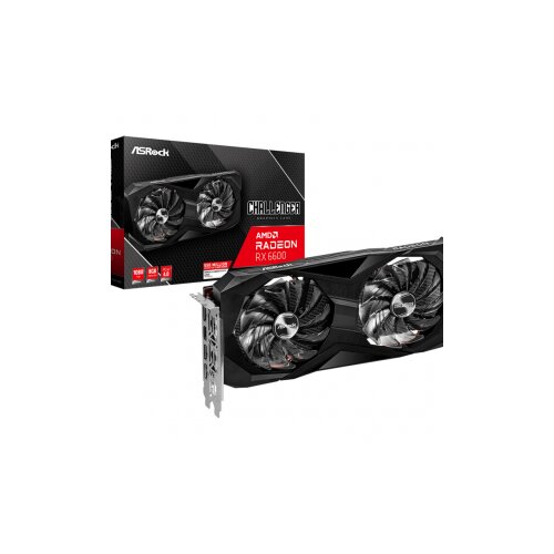 AsRock VGA RX6600 CLD 8GChallenger, AMD Radeon RX 66008GB GDDR6, 128-bit, 3xDP, HDMI Slike