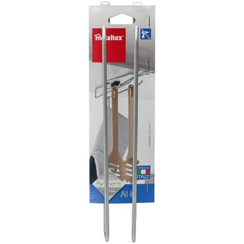 Metaltex viseći stalak za &amp;scaron;alice, ča&amp;scaron;e ili papirnate ručnike, dužina 8 cm Slike