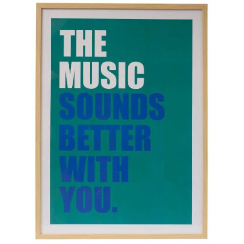 Atmosphera Poster Music Darius 50x70 (206434A) Cene