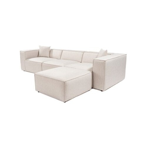 Atelier Del Sofa ugaona garnitura Lora (L1 O1 1R POUFFE ) Light Brown Slike